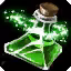This icon represents an equipped item at the end of a game