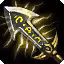 This icon represents an equipped item at the end of a game
