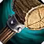This icon represents an equipped item at the end of a game