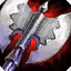This icon represents an equipped item at the end of a game