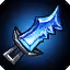 This icon represents an equipped item at the end of a game
