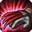 This icon represents an equipped item at the end of a game