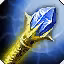 This icon represents an equipped item at the end of a game