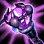 This icon represents an equipped item at the end of a game