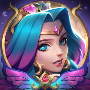 The custom profile icon of a player