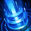 This icon represents an equipped item at the end of a game