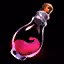 This icon represents an equipped item at the end of a game