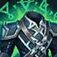 This icon represents an equipped item at the end of a game