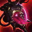 This icon represents an equipped item at the end of a game