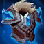 This icon represents an equipped item at the end of a game