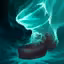 This icon represents an equipped item at the end of a game