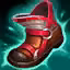 This icon represents an equipped item at the end of a game