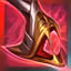 This icon represents an equipped item at the end of a game