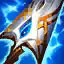 This icon represents an equipped item at the end of a game