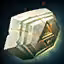 This icon represents an equipped item at the end of a game