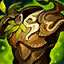 This icon represents an equipped item at the end of a game