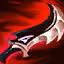 This icon represents an equipped item at the end of a game