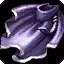 This icon represents an equipped item at the end of a game