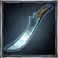 This icon represents an equipped item at the end of a game