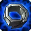 This icon represents an equipped item at the end of a game