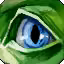 This icon represents an equipped item at the end of a game