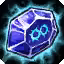 This icon represents an equipped item at the end of a game