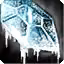 This icon represents an equipped item at the end of a game