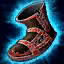 This icon represents an equipped item at the end of a game