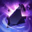 This icon represents an equipped item at the end of a game