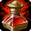 This icon represents an equipped item at the end of a game