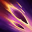 This icon represents an equipped item at the end of a game