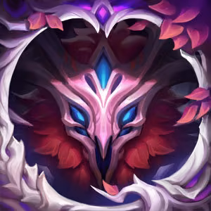 The custom profile icon of a player