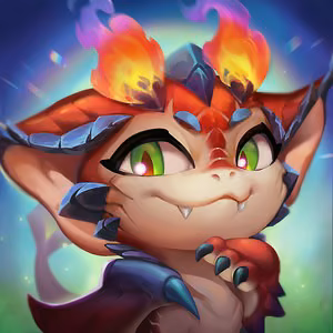 The custom profile icon of a player