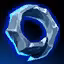 This icon represents an equipped item at the end of a game