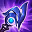 This icon represents an equipped item at the end of a game