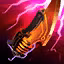 This icon represents an equipped item at the end of a game