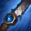 This icon represents an equipped item at the end of a game