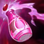 This icon represents an equipped item at the end of a game